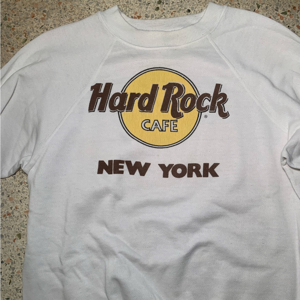 Hard Rock Cafe New York Crewneck Size Large